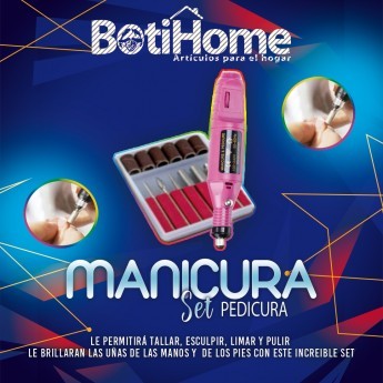 SET DE MANICURA Y PEDICURA