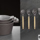 BATERIA DE COCINA 22 PIEZAS ROMBUS TITANIUM